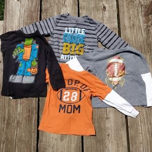 Boys 3T bundle long sleeve graphic T-shirts